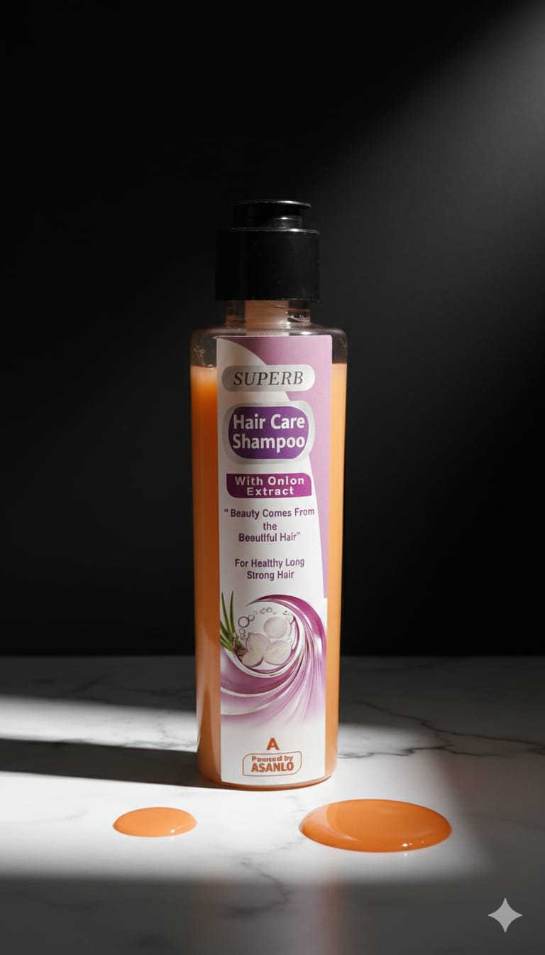 Superb Hair Care Shampoo with Onion Extract