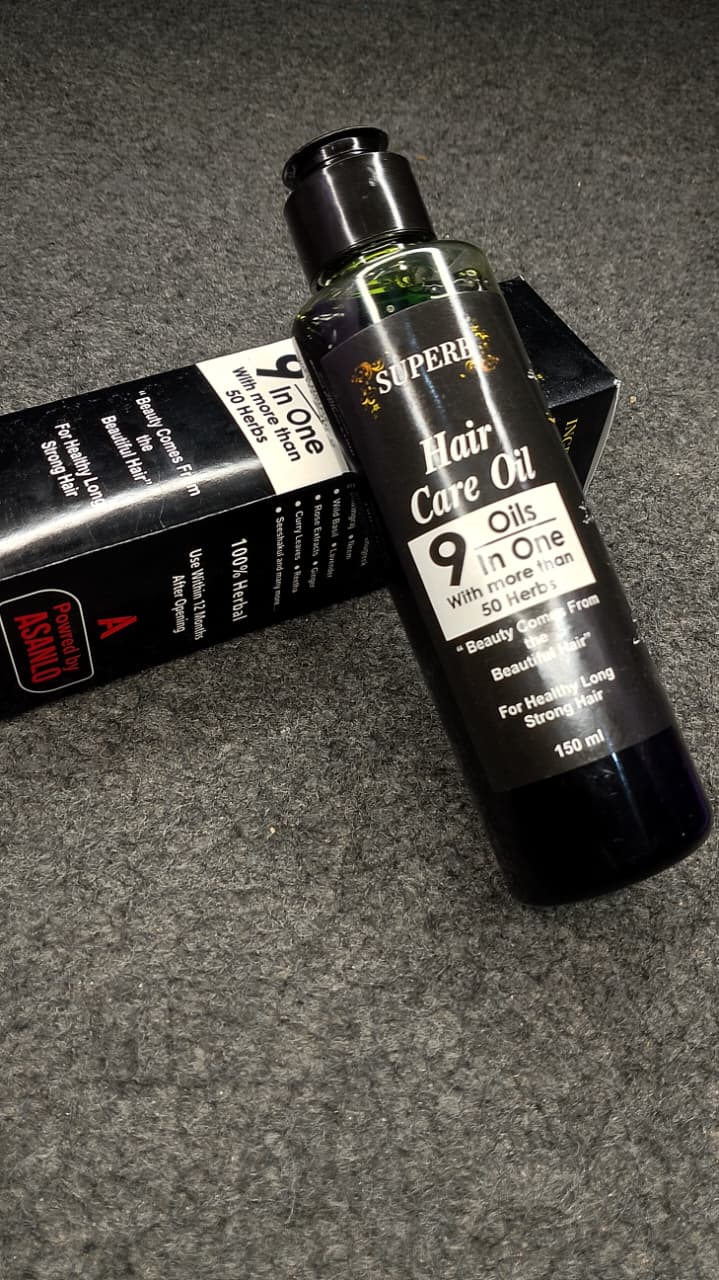 Superb 9-in-One Hair Care Oil – Nourish, Strengthen & Shine Naturally