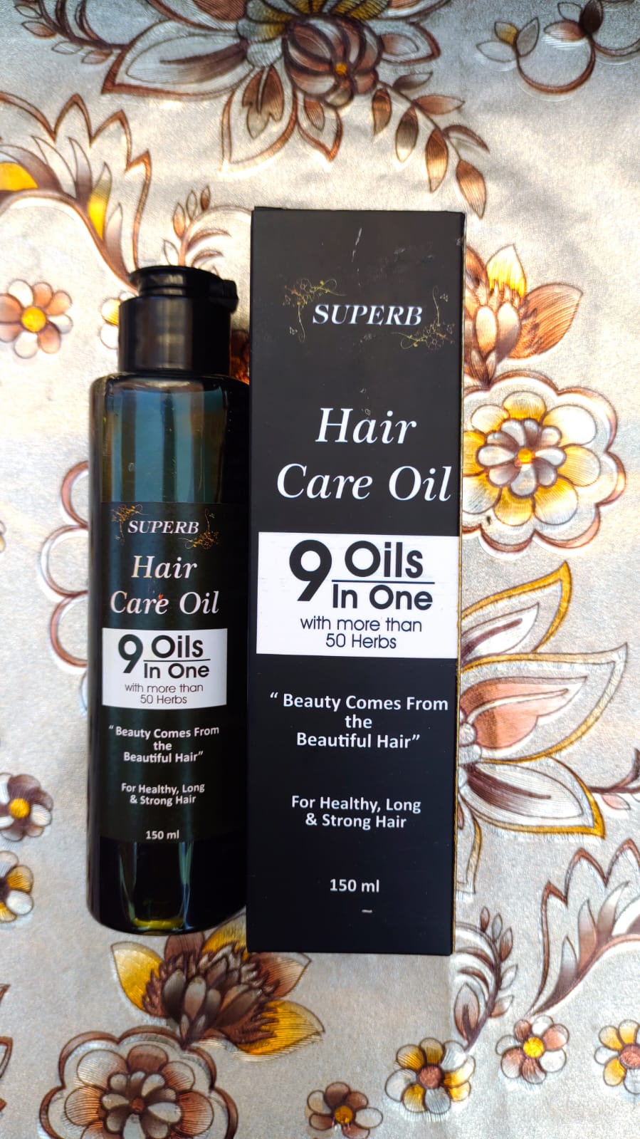 Superb 9-in-One Hair Care Oil – Nourish, Strengthen & Shine Naturally