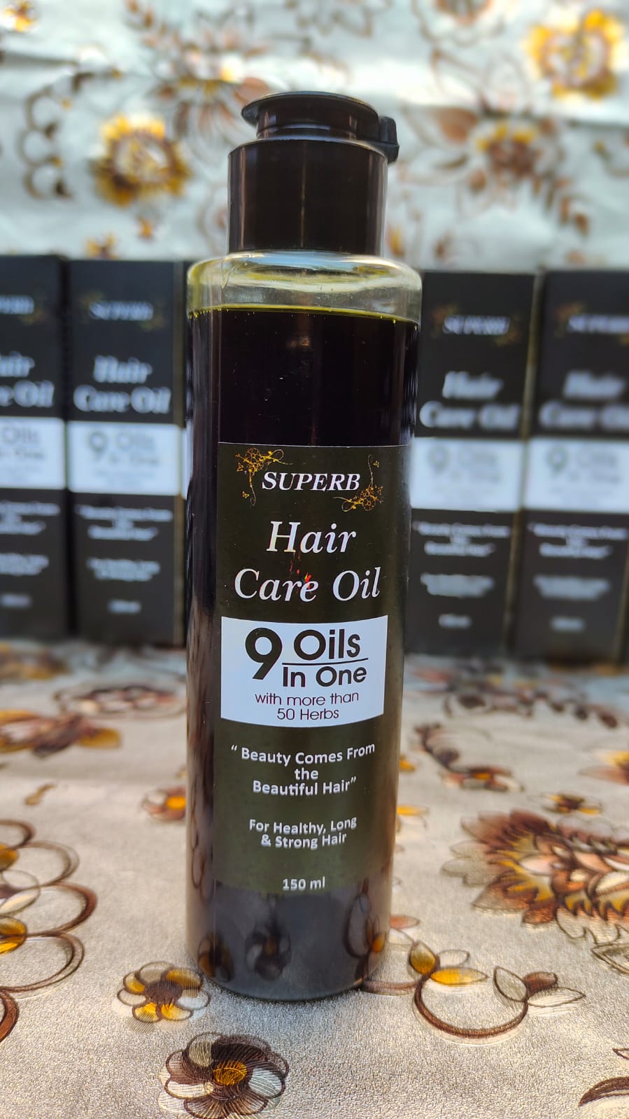 Superb 9-in-One Hair Care Oil – Nourish, Strengthen & Shine Naturally