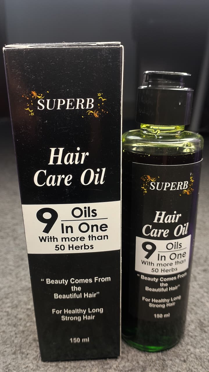 Superb 9-in-One Hair Care Oil – Nourish, Strengthen & Shine Naturally
